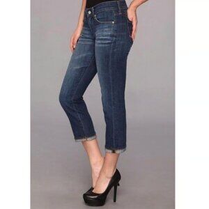 Ag Adriano Goldschmied Jeans Women's Size 27 Tomboy Crop Relaxed Straight